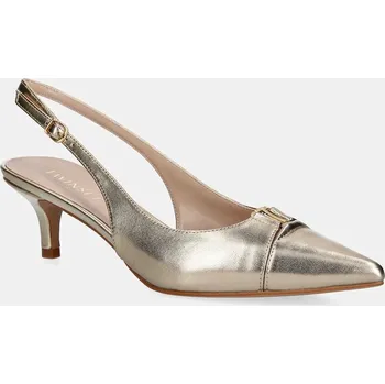 Dámské lodičky Kožené lodičky Twinset 261TCP034.10363 zlatá GLD, EUR 40