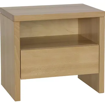 Noční stolek DREWMAX Noční stolek z bukového dřeva SN112