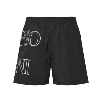 Pánské plavky Emporio Armani Plavecké šortky EM000583 AF20434 UC001 Černá Regular Fit XL