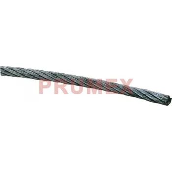Železářství Ocelové lano 6mm nerez A2 DIN3055 (7×7)