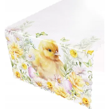 Obraz KUŘE V KVĚTECH Běžec NINA VODĚODOLNÝ, 38x140cm,