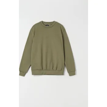 Pánská mikina Sinsay - Mikina - olivová - 7963Y-81X - 7963Y-81X-XS