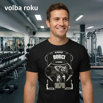 Pánské tričko STRIKER Tričko nejsilnější borci Velikost: XL, rok narození: 1953