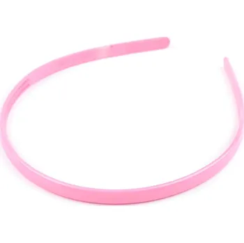 Náramek Plastová čelenka do vlasů, malé, 6 růžová