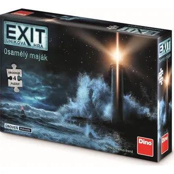 Dřevěná hračka ÚNIKOVÁ HRA S PUZZLE: OSAMELÝ MAJÁK Párty hra