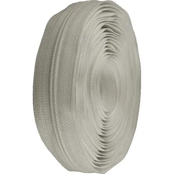 Zip Zip spirálový No 5 metráž pro jezdce typu POL, střední, 310 šedobéžová