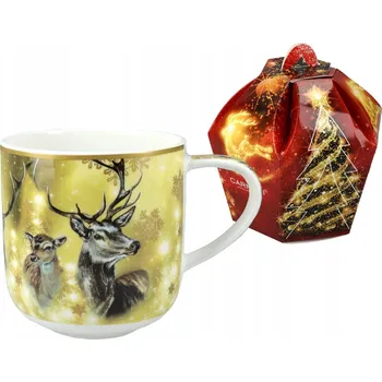 Hrnek Carmani Vánoce doma Carmani porcelán 450 ml