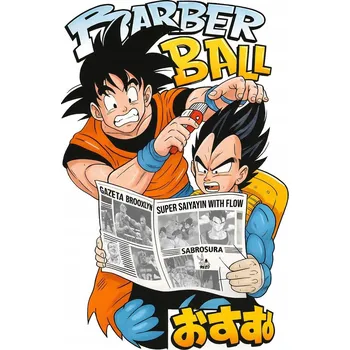 Obraz Nažehlovačka Termo Aplikace Nálepka na Oblečení GOKU DRAGON BALL ANIME