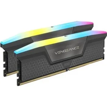 Počítač CORSAIR 32GB=2x16GB DDR5 6000MHz CL38 Vengeance RGB EXPO XMP Grey, CMH32GX5M2B6000Z38
