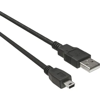 Objektiv PremiumCord Kabel USB 2.0, A-B mini, 5pinů, 3m KU2M3A