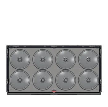 Lednice Serrco by TEFCOLD SKB-8 – Skládací box na KEG sudy, 24x 20 l, 16x 30 l, 8x 50 l, černý