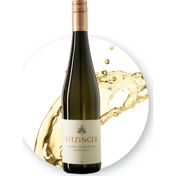 Víno Eitzinger Gelber Muskateller Terrassen objem: 0,75L Lehké suché víno, které překvapí