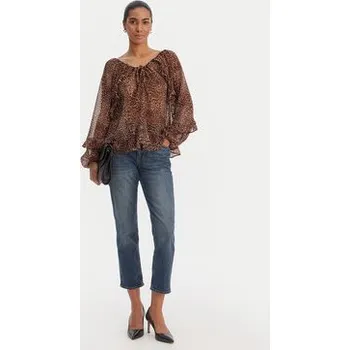 Dámská halenka Morgan Halenka 261-OWAY.F Hnědá Relaxed Fit 36