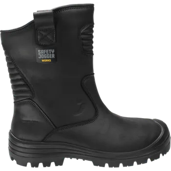 Pracovní obuv SAFETY JOGGER Obuv MAYON S3S ESD, NM, LG, SR, SC, ESD, HI, CI, FO, HRO různé barvy Velikost 45 (UK-10) černá