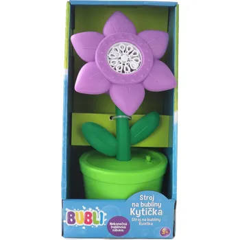Bublifuk BUBLI Stroj na bubliny kvietka fialová
