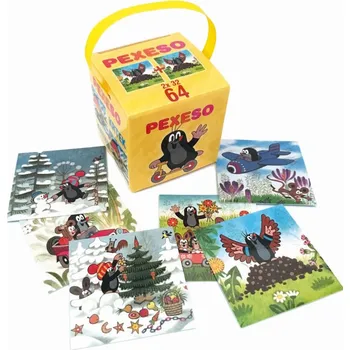 Pexeso Pexeso v krabičke s úchopom - Krtko 1