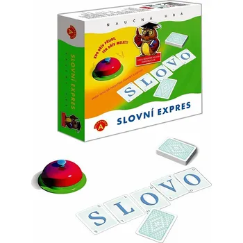 Dřevěná hračka Slovný Expres