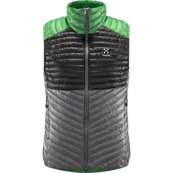 Dámská vesta Dámská sbalitelná vesta Haglöfs L.I.M Mimic - šedo/zelená Velikost: S