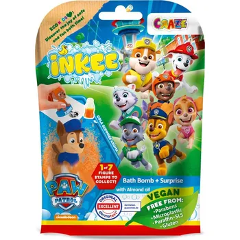 bomba do koupele INKEE Šumivá bomba do kúpeľa s prekvapením - Paw Patrol