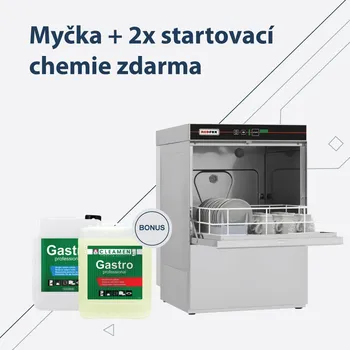 Myčka nádobí Redfox Podstolová myčka QQI 42 P, jednoplášťová 39x39, 230V, s odpadovým čerpadlem