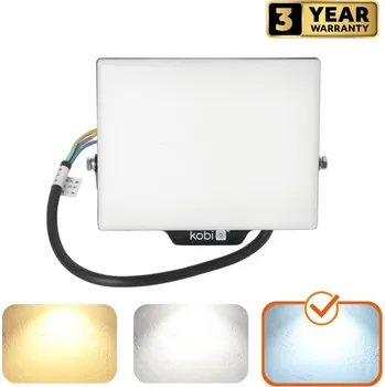 Kobi LED reflektor 30W DELYO MHN černý Barva světla: Studená bílá