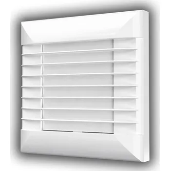 ventilátor do koupelny Ventilátor EURO d100 mm s časovačem a automatickou žaluzií MIKAWI 59-3074