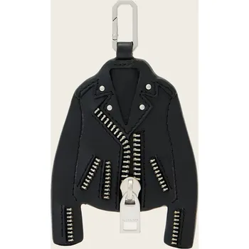Kožená klíčenka AllSaints BALFERN W535XC černá 99A, vel. ONE SIZE