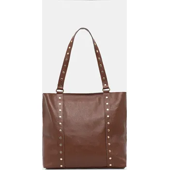 Kabelka Kožená kabelka Answear.LAB 1132.hak hnědá 88X, vel. ONE SIZE