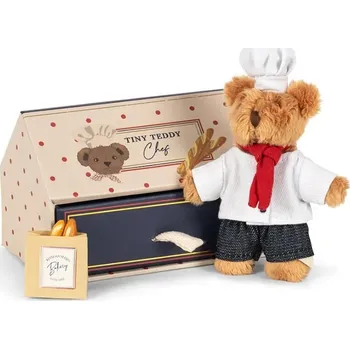 plyšák Plyšová hračka Konges Sløjd TINY TEDDY BAKER KS105105.PPY2 vícebarevná MLC, vel. ONE SIZE