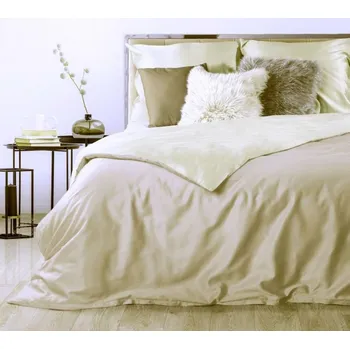 Povlečení Krémové oboustranné ložní povlečení se zapínáním na zip 3 části: 1ks 160 cmx200 + 2ks 70 cmx80