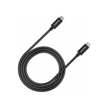 Datový kabel CANYON kabel UC-44, USB-C – USB-C (240W, 48V/5A, 40Gbps Data, 4K@120Hz) 1m, černá