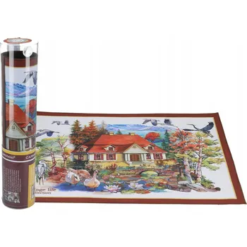 Obraz Obdélníková podložka polyester 29,5 x 40 cm