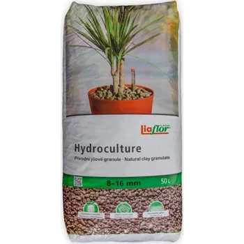 Substrát Keramzit Liaflor 8-16 mm, 50L (Keramzit - liaflor 8-16mm - balení po 50L (8-16mm).)