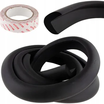 Obraz Pěnová ochranná lišta na rohy Hello Kiddo, černá, 200 cm