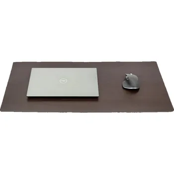 Stolní podložka Kožedělník Podložka na stůl 80 x 40 cm tmavě hnědá