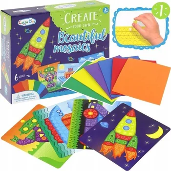 kreativní sada Kreativní sada Pěnová mozaika - Vyrob si sám