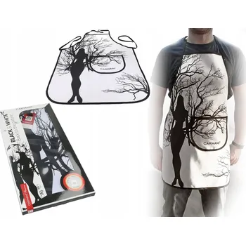 Kuchyňská zástěra Kuchyňská zástěra - Černobílá