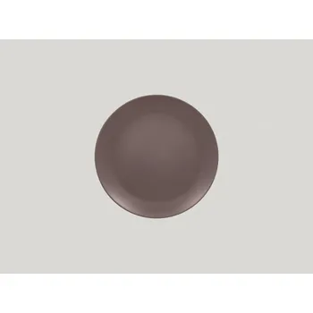 Talíř RAK Porcelain RAK Talíř mělký 21 cm, hnědá | RAK-NFNNPR21CB