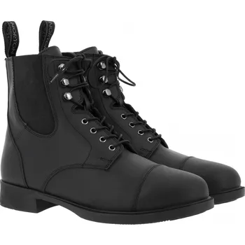 Jezdecká obuv NORTON Pérka kožená Nîmes Norton, se šněrováním, pro dospělé, černá 38