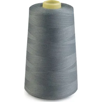 Nit Polyesterové nitě pro overlocky i klasické šití návin 5000 yards PES 40/2, malé, 738 Flint Gray