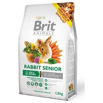 Krmivo pro hlodavce Brit Animals Rabbit Senior Complete 1,5kg