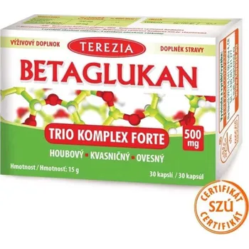 Přírodní produkt Terezia Betaglukan Trio Komplex Forte 30 kapslí