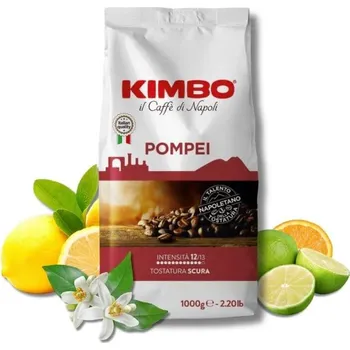 Káva Caffé Kimbo Pompei zrnková káva 1kg