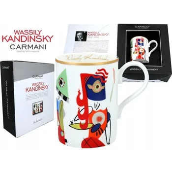 Hrnek Carmani Wassily Kandinsky, porcelánový, 370 ml