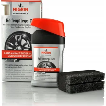 autokoberec Péče o pneumatiky GEL + houbička 300ml sada nigrin