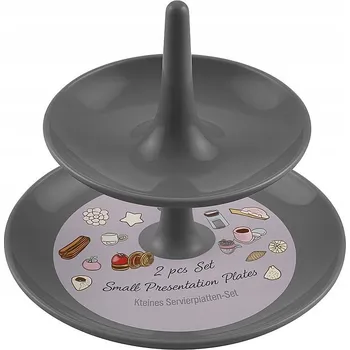 Podnos dvouúrovňová na dort Ovoce do domu Na Dort Dekorativní