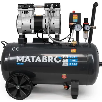 Kompresor Bezolejový kompresor Matabro MB-K202 - 50l, 230V, 1500W
