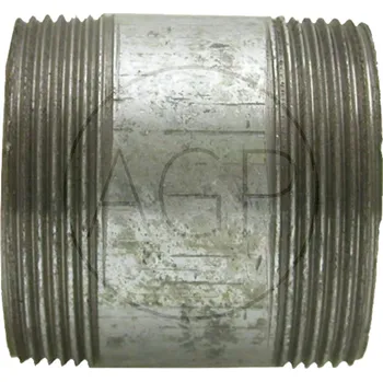 Vodovodní potrubí Závitová trubka závit 2", délka 40 mm, přípoj 2"