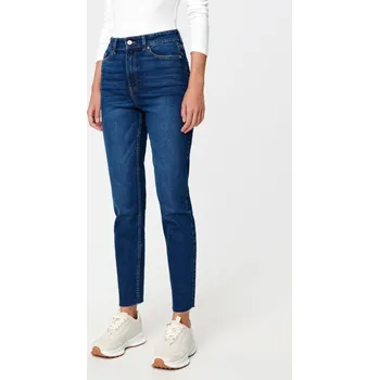Dámské džíny Sinsay - Džíny střihu high waist mom - námořnická modrá - SD139-59J - SD139-59J-32