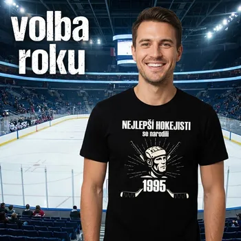 Pánské tričko STRIKER Tričko nejlepší hokejisti Velikost: M, rok narození: 1952